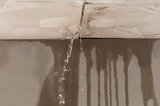 Professional Commercial Water Damage Restoration technician working in Hampton Falls, NH